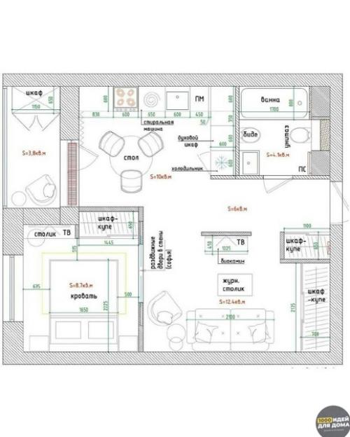 Дизайн - проект квартиры. 09