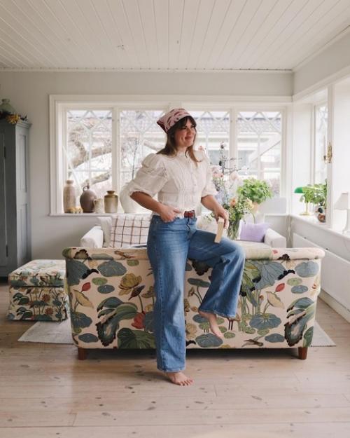 Добро пожаловать в красный шведский дом ульрики - мечту любого ценителя стиля шабби - шик и скандинавского интерьера! 07