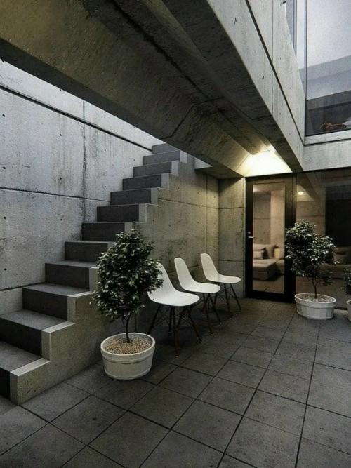 В 1976 году архитектор Тадао Андо спроектировал дом Адзума в сумиёси, Осака. 05