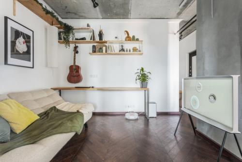 Однушка в стиле лофт: на чем сэкономила дизайнер, создавая интерьер для себя. 03