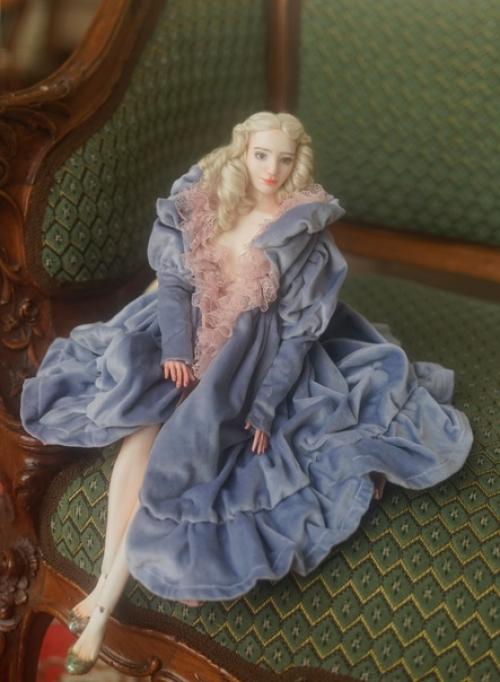 Будуарные куклы - эхо начала двадцатого века …. 02