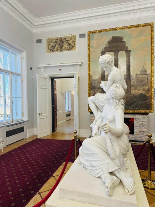 Путешествуем по Петербургу - каменноостровский дворец - памятник времён Екатерины II. 08