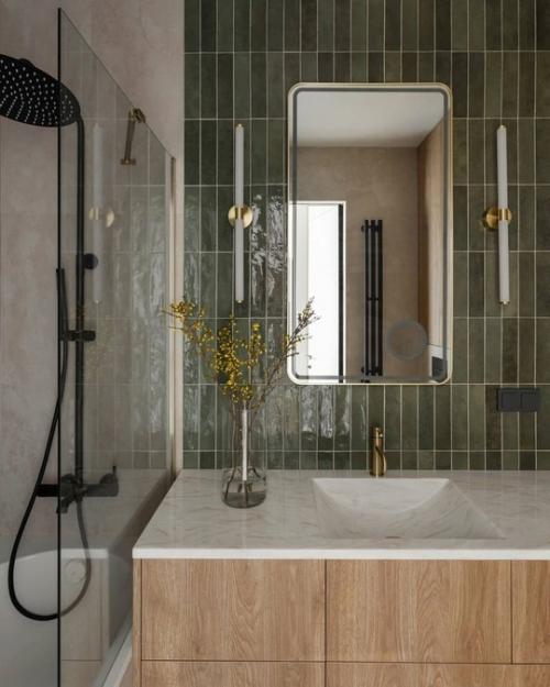 Квартира в природных тонах для мамы и сына - студента. 08