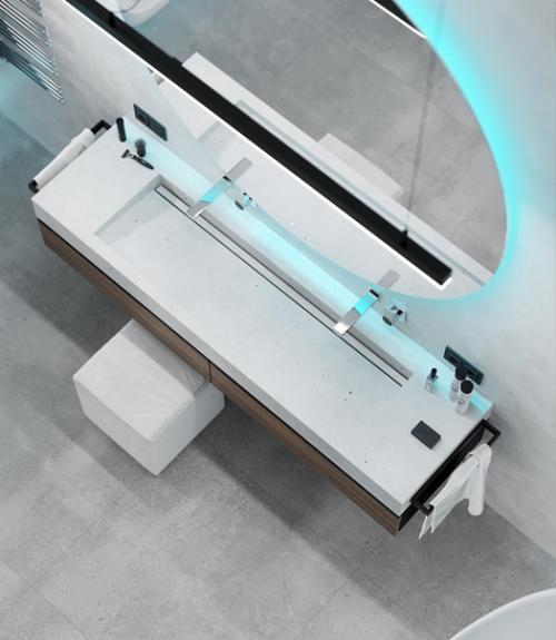 Интерьер ванной комнаты. 02