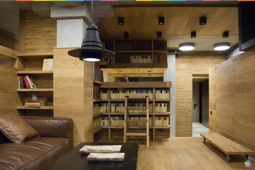 Необычная квартира в Москве от Алексея Розенберга ч. 1. 04