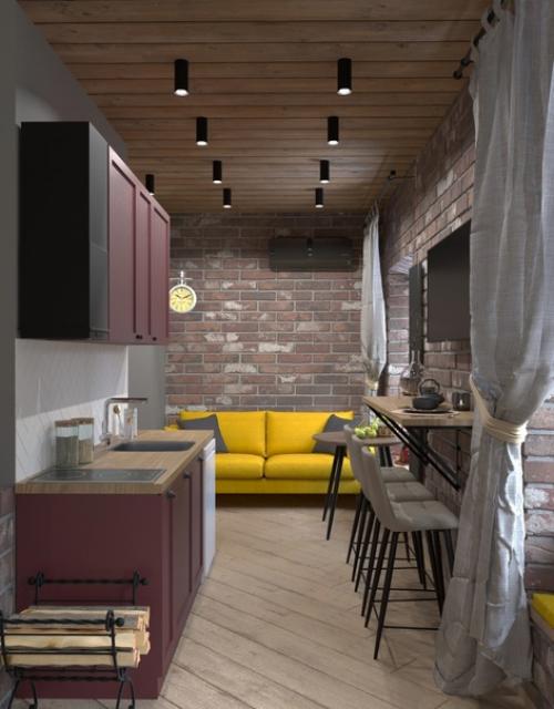 Стиль лофт все не сдает позиции и остается одним из любимых направлений интерьера. 02