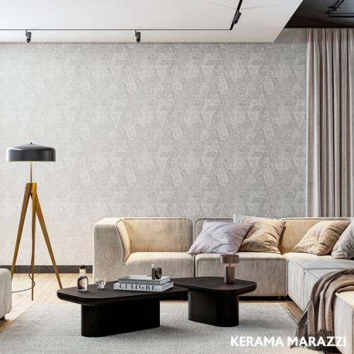 Новинка.  Обои Kerama Marazzi серия - коллаж. 04