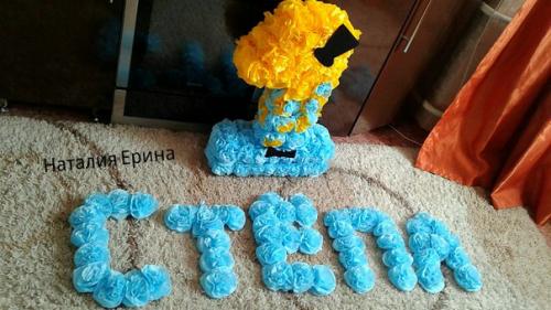 Заказывая комплект к дню рождения вашего малыша цифра + имя, вы получаете не только декор праздника! 05