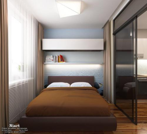 Дизайн - проект квартиры - студии 40 кв. 06