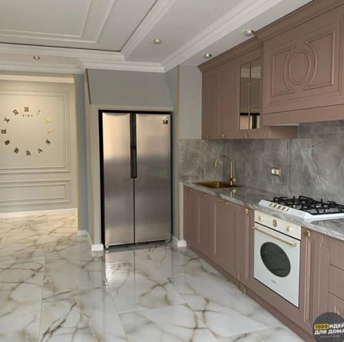 Практичная кухня. В приятной цветовой гамме. 05