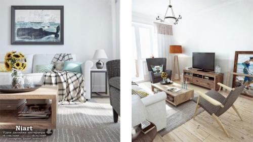 Дизайн интерьера квартиры 85 кв. 01