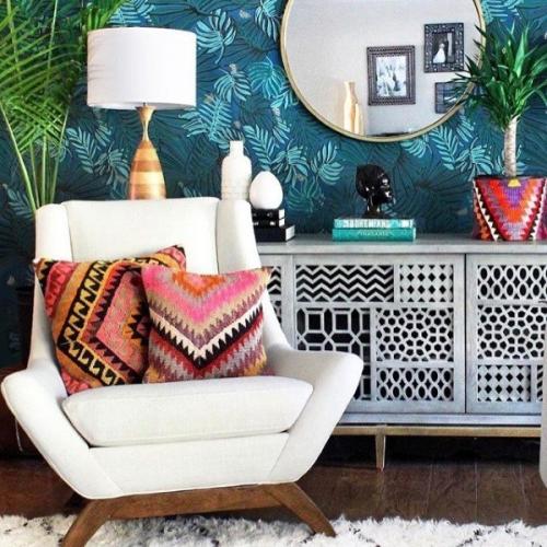 Этнические мотивы в интерьере дома? 08