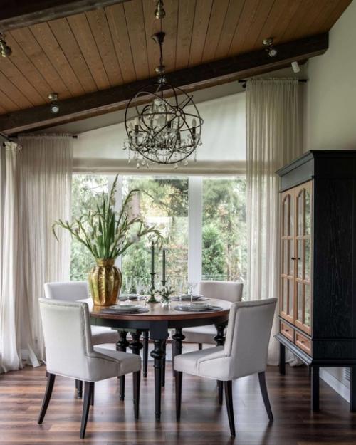 Красивый дом с интерьером в стиле американской классики. 02