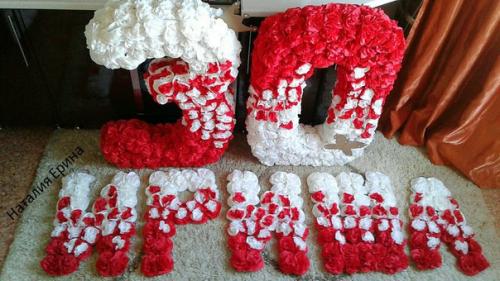 Заказывая комплект к дню рождения вашего малыша цифра + имя, вы получаете не только декор праздника! 07