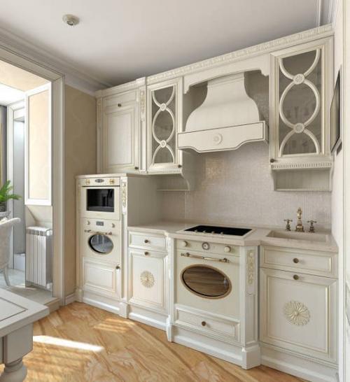 Роскошная классика в однокомнатной квартире. 04