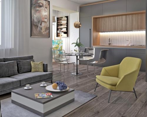 Кухня - гостиная 20 кв. 01