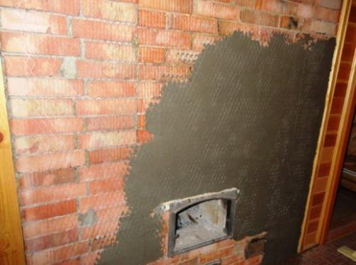 Облицовка печи керамической плиткой своими руками. 02