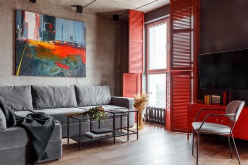 Яркая студия 43 м в Краснодаре ч. 1. 02