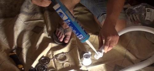 Установка акрилового вкладыша. 05