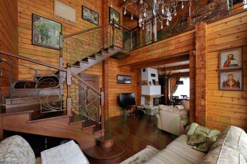 Брусовые дома: интерьер брусового дома. 03