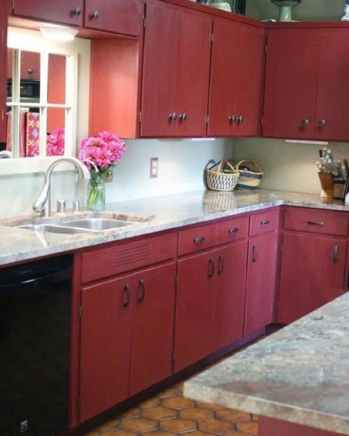 Привет!  Решили бюджетно обновить кухню. 03