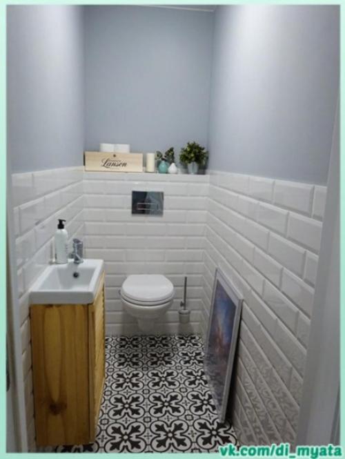 Идея оформления ванной комнаты. 08