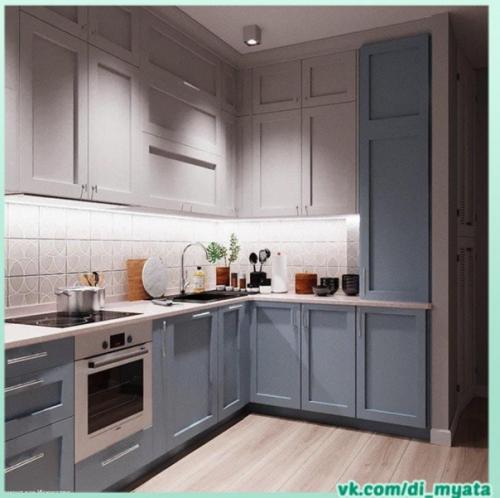 Современная кухня. В приятном сочетании цветов. 03
