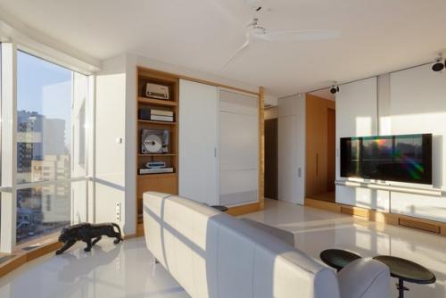 Светлая квартира - галерея с мебелью в духе 60-х (Екатеринбург) ч. 1. 01