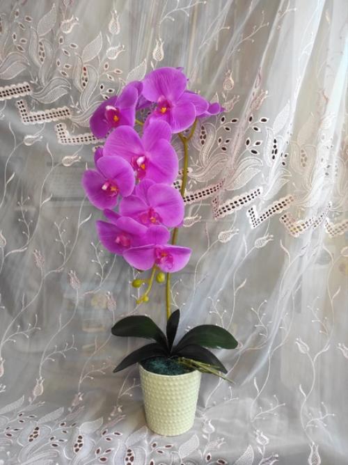 Долой стереотипы!  Мы оживляем интерьер при помощи искусственных растений: нежные букеты и стильные композиции для любого помещения. 05