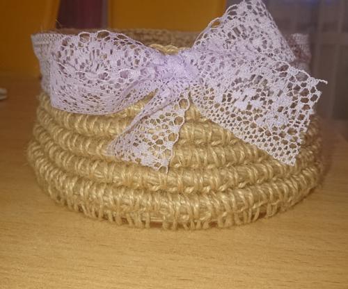 Корзинки из джута ручнои работы такие полезные и уютные! 04