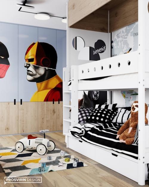 Дизайн квартиры в Москве, 80 кв. 07