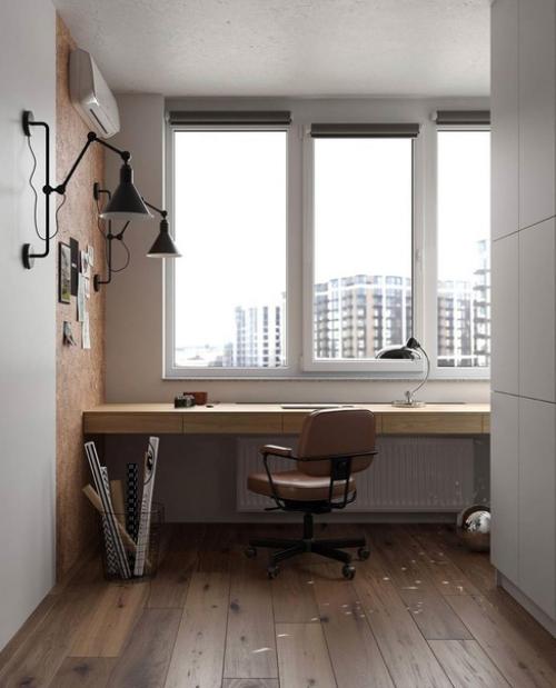 Минимализм в интерьере небольшой квартиры: рациональность обстановки, строгость и лаконичность форм. 08