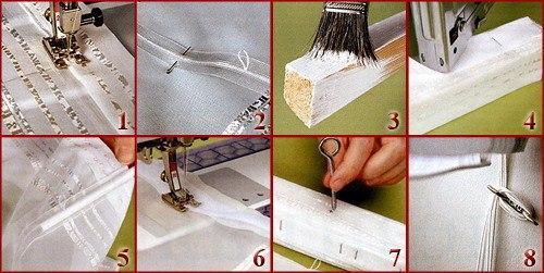 Римские и японские шторы своими руками. 03