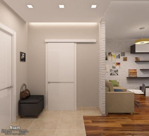 Дизайн - проект квартиры - студии 40 кв. 09