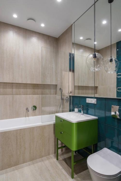 Реализованный интерьер квартиры для молодоженов. 01