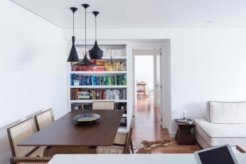 Лёгкая и светлая квартира в Бразилии.