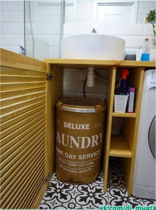 Идея оформления ванной комнаты. 07