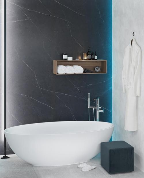 Интерьер ванной комнаты. 04