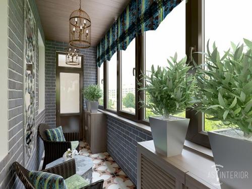 Полезные советы по дизайну балкона.