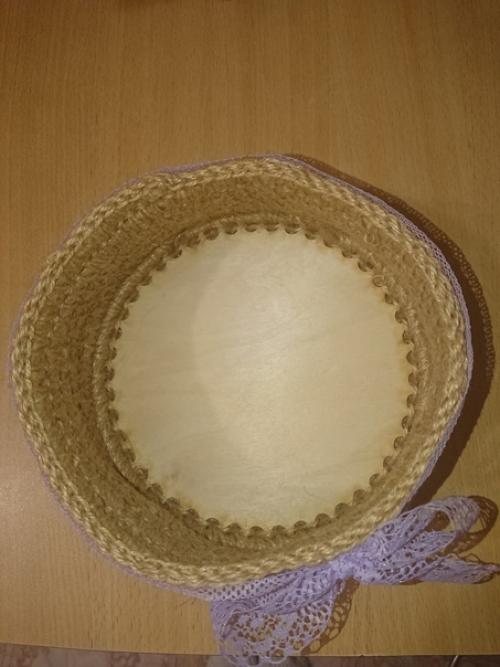 Корзинки из джута ручнои работы такие полезные и уютные! 05