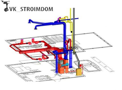 Воздушное отопление своими руками. 06