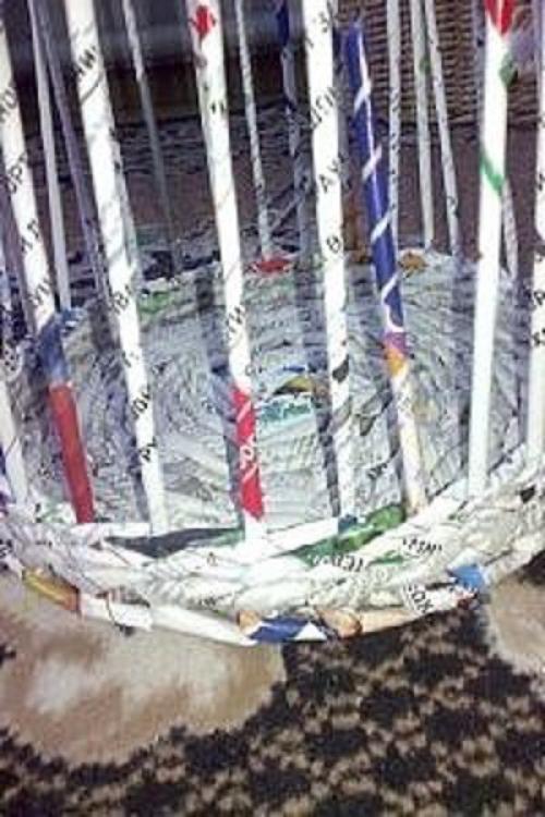 Напольные вазы своими руками. 03