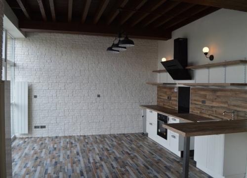 Небольшая студия в стиле лофт. 04