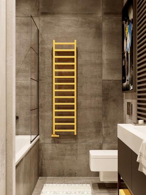 Интерьер мастер ванной с текущего проекта. 02