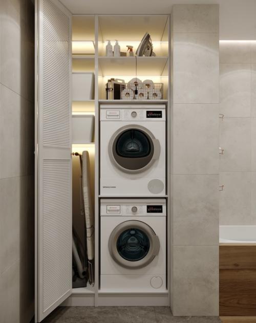 Сделали дизайн проект квартиры для наших заказчиков и сейчас мы ведем реализацию этого проекта. 05