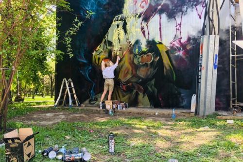 В Новосибирске появился новый арт - объект. 01