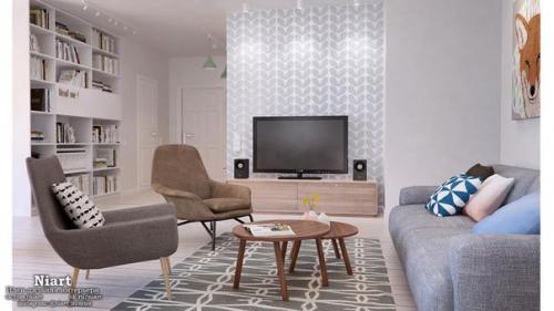 Дизайн интерьера квартиры 105 кв. 01