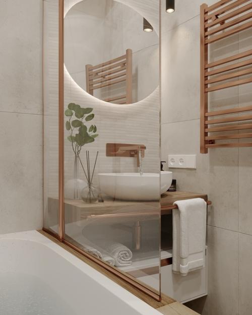 Сделали дизайн проект квартиры для наших заказчиков и сейчас мы ведем реализацию этого проекта. 03