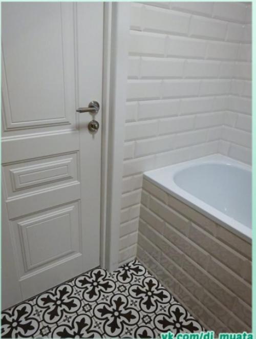 Идея оформления ванной комнаты. 06