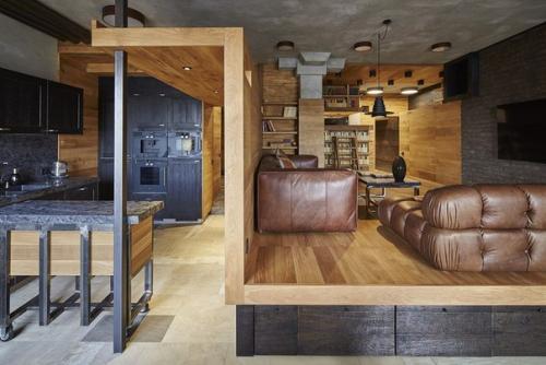 Вдохновляющая идея дизайна квартиры от алексея Розенберга. 05